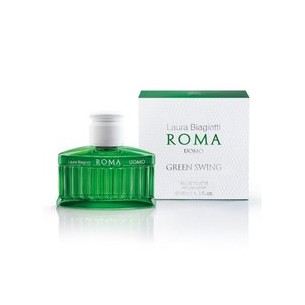Laura Biagiotti Roma Uomo Green Swing EDT kvepalai vyrams, 125 ml