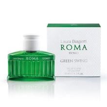Laura Biagiotti Roma Uomo Green Swing EDT kvepalai vyrams, 75 ml