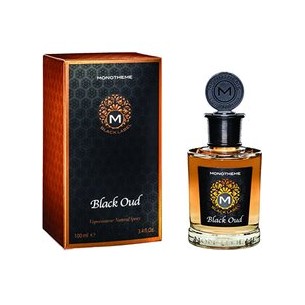 Monotheme Venezia BLACK LABEL Black Oud EDP unisex kvepalai, 100 ml