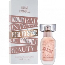 Naomi Campbell Here To Shine EDT kvepalai moterims, 15 ml