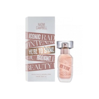 Naomi Campbell Here To Shine EDT kvepalai moterims, 50 ml