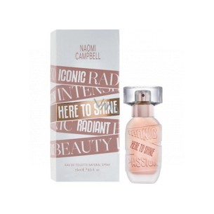 Naomi Campbell Here To Shine EDT kvepalai moterims, 50 ml