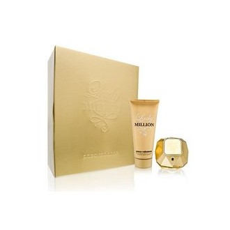 Paco Rabanne Lady Million dovanų rinkinys - EDP 80 ml ir kūno losjonas 100 ml