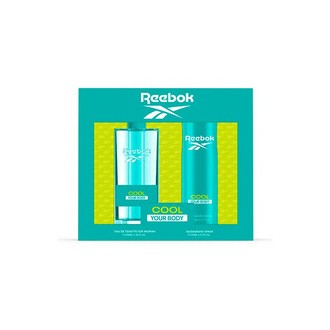Reebok Cool Your Body For Women Gift set EDT 100 ml and deospray 150 ml 100ml