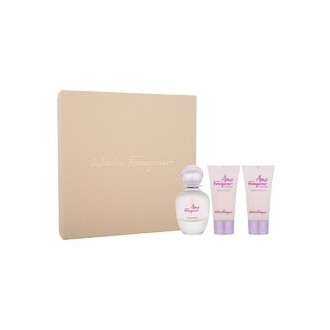 Salvatore Ferragamo Amo Ferragamo Flowerful Gift set EDT 50 ml, body lotion 50 ml and shower gel 50 ml 50ml