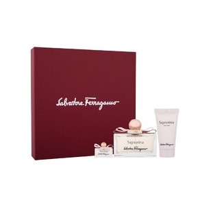 Salvatore Ferragamo Signorina Gift set EDP 100 ml, body lotion 50 ml and miniature EDP 5 ml 100ml
