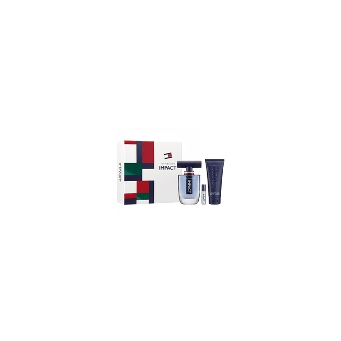 Tommy Hilfiger Impact Gift set EDT 100 ml, shower gel 100 ml and miniature EDT 4 ml 100ml