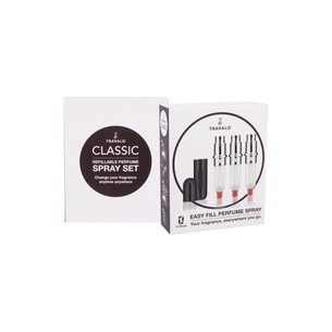 Travalo Classic HD Black Set 5 ml unisex kvepalai