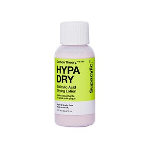 Carbon Theory Hypa Dry Salicylic Acid Drying Lotion - Odos losjonas su salicilo rūgštimi, 30 ml