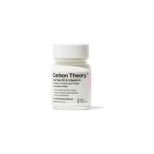 Carbon Theory Tea Tree Oil & Vitamin A Breakout Control Spot Paste 30 ml