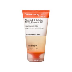Carbon Theory Vitamin C & Caffeine Facial Cleansing Gel - Cleansing skin gel 100 ml