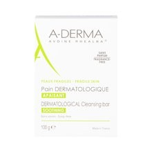 A-Derma Les Indispensables Dermatological Cleansing Bar - Solid soap 100 g