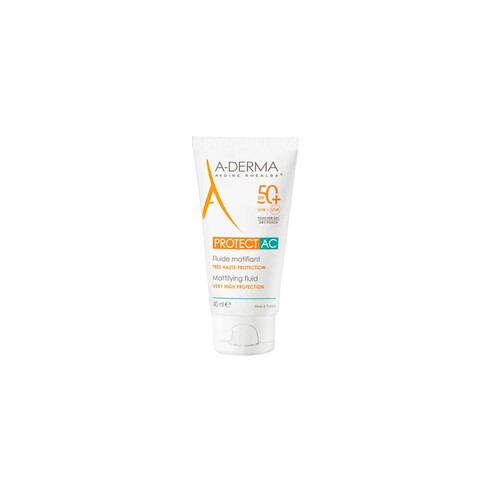 A-Derma Protect AC Mattifying Fluid SPF 50+, 40 ml