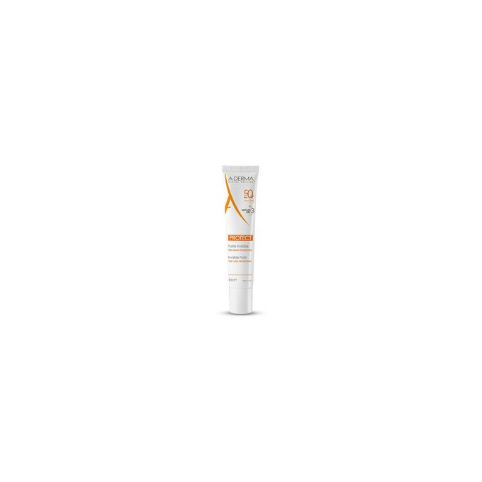 A-Derma Protect Invisible Fluid (mixed to oily skin) SPF50+ 40ml