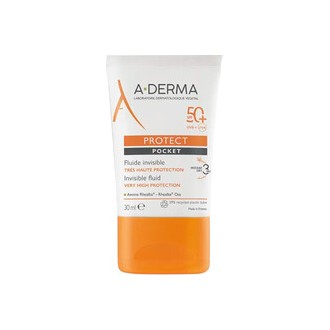 A-Derma SPF 50 Protect Pocket Vey High Protection Invisible Fluid - Sluneční fluid 30ml