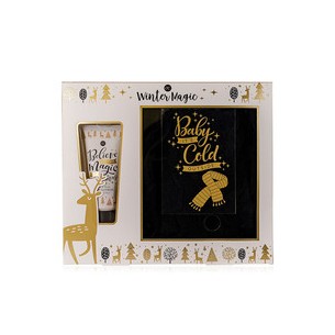 Accentra Winter Magic Set - Body care gift set with scarf