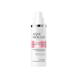 Anne M ller Stimulage SPF 30 Brightening Perfector Fluid - skaistinantis odos skystis su apsauga