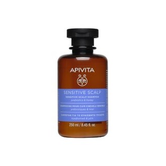 Apivita Sensitive Scalp Shampoo - Stiprinamasis šampūnas pro citlivou pokožku hlavy 250 ml