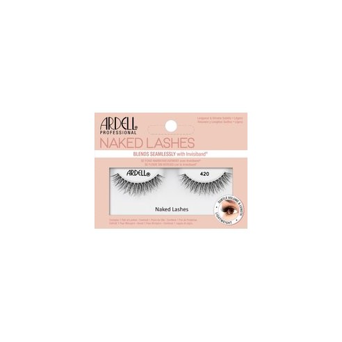 Ardell Naked Lashes 420 - False eyelashes for a natural look 1 pcs Black