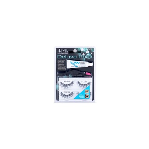 Ardell Wispies Deluxe Pack - Gift set for false eyelashes Black
